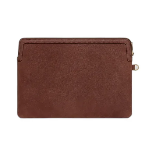 Small Pouch With Strap Cuir Triomphe In Grained Calfskin