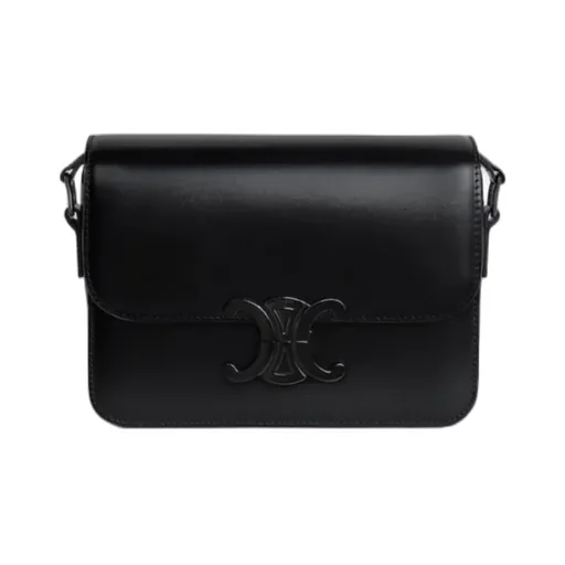 Classique Triomphe Bag In Shiny Calfskin