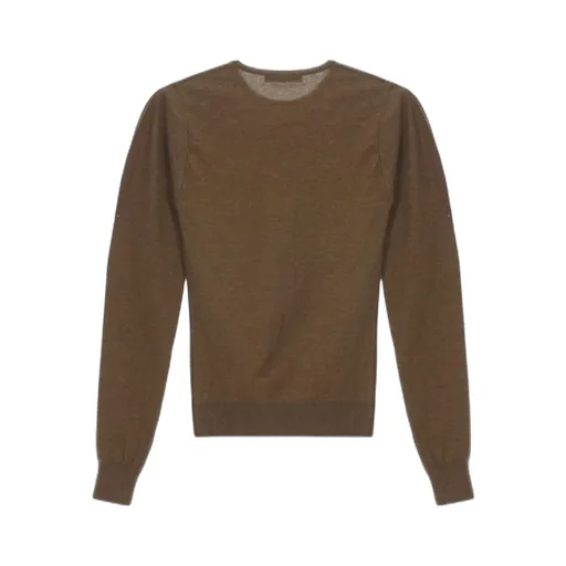 Crew-Neck Wool Sweater