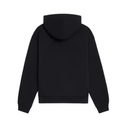 Loose Hoodie In Cotton Fleece
