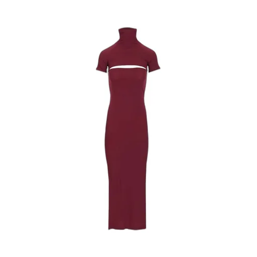 AlaÏA Second-Skin Knit Cut-Out Dress