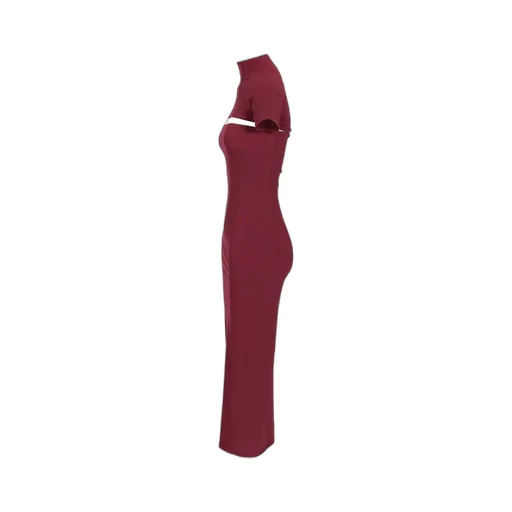 AlaÏA Second-Skin Knit Cut-Out Dress