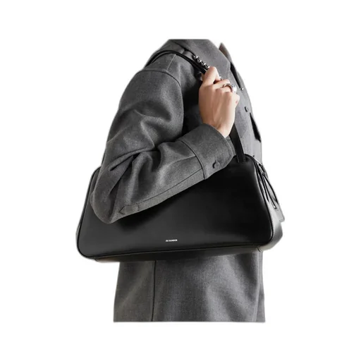 Jil Sander Zip-Up Shoulder Bag