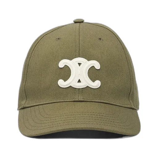 Triomphe Baseball Cap In Cotton Drill