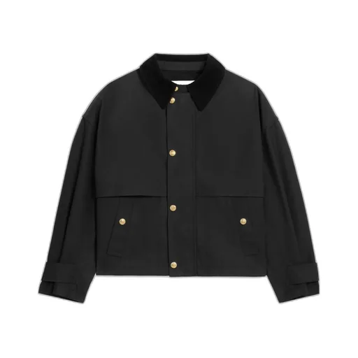 Jacket In Waxed Cotton