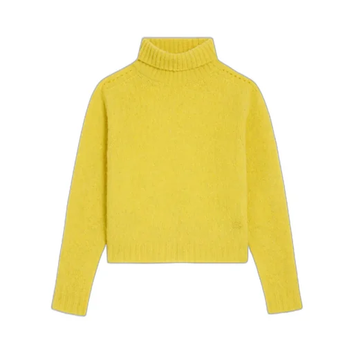 Turtleneck Sweater In Shetland Wool