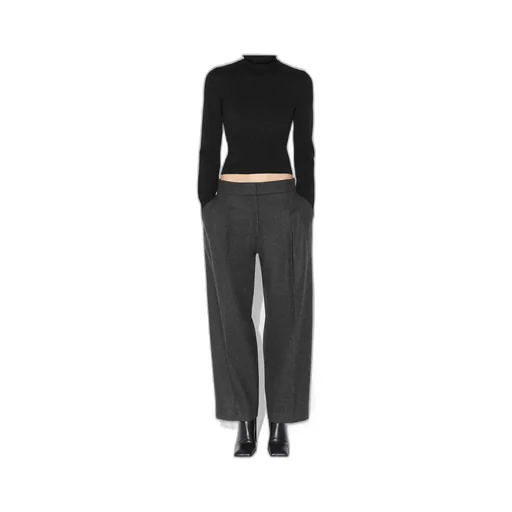 Alaa Flannel Tailored Pants