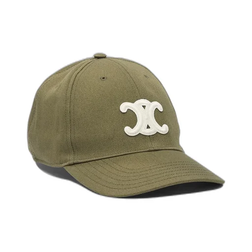 Triomphe Baseball Cap In Cotton Drill