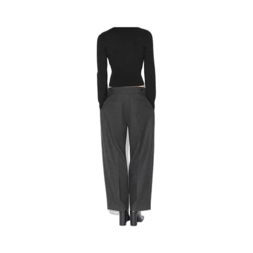 Alaa Flannel Tailored Pants