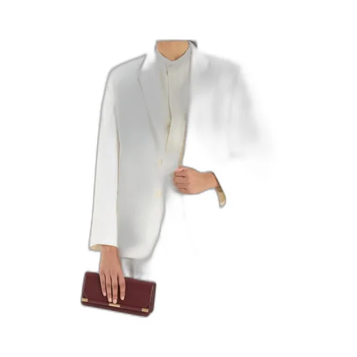 Long-Sleeved Suit Jacket