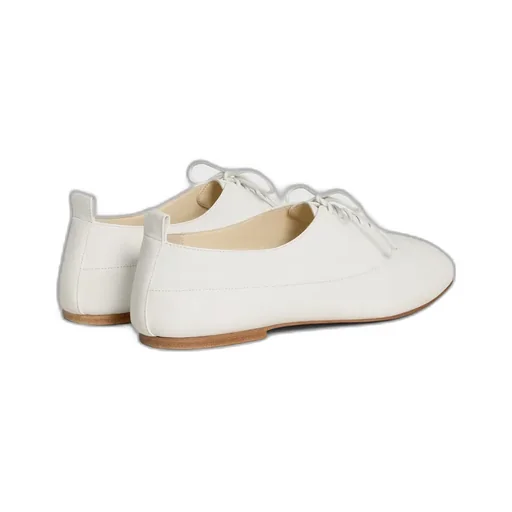 Celine Lise Perforated Triomphe Richelieu In Lambskin