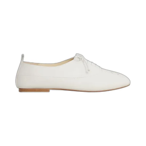 Celine Lise Perforated Triomphe Richelieu In Lambskin