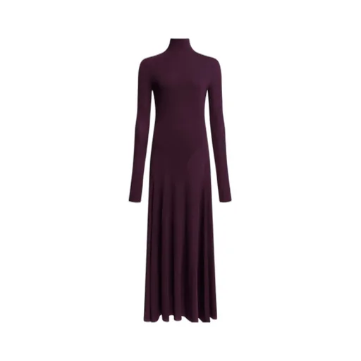 AlaÏA Fluid Jersey Heart Dress