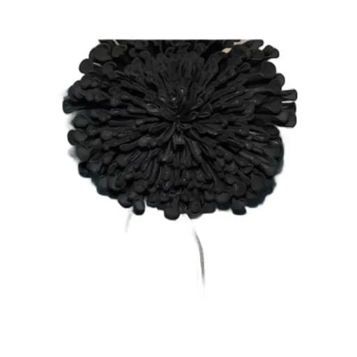 Floral Leather Chocker Necklace