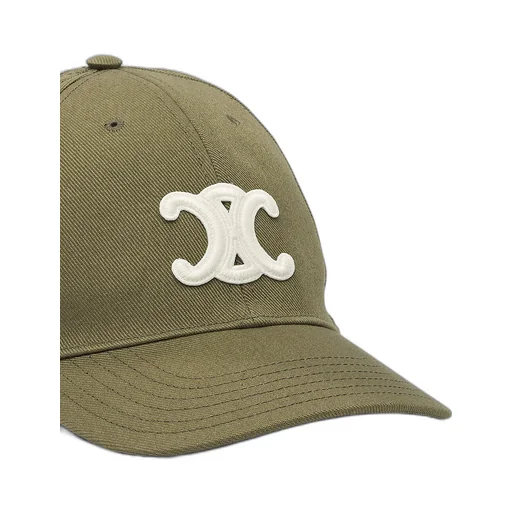 Triomphe Baseball Cap In Cotton Drill