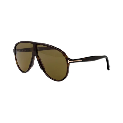 Tom Ford Eyewear Oversized Pilot Frame Sunglasses