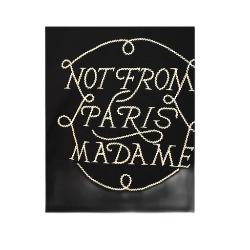 DrÔLe De Monsieur Slogan Crewneck Sweatshirt