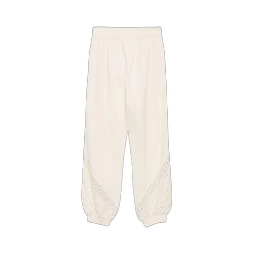 Greca-Embroidered Track Pants