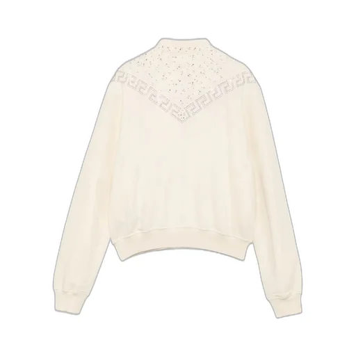 Greca-Embroidered Sweatshirt