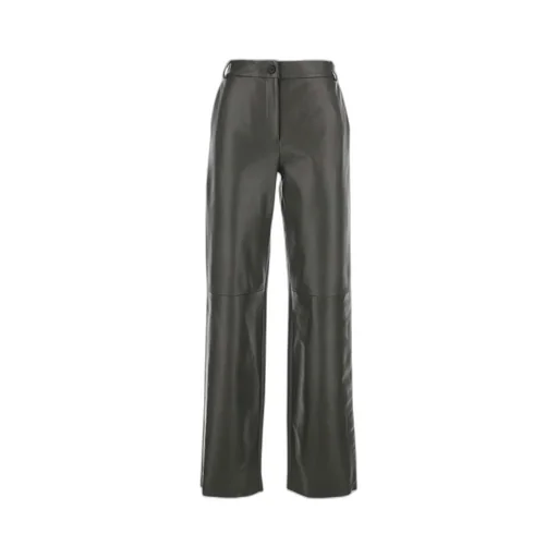Straight-Leg Casual Pants