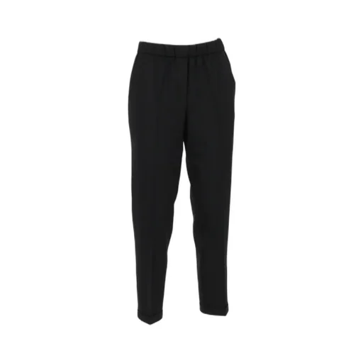 Elastic Waist Casual Pants