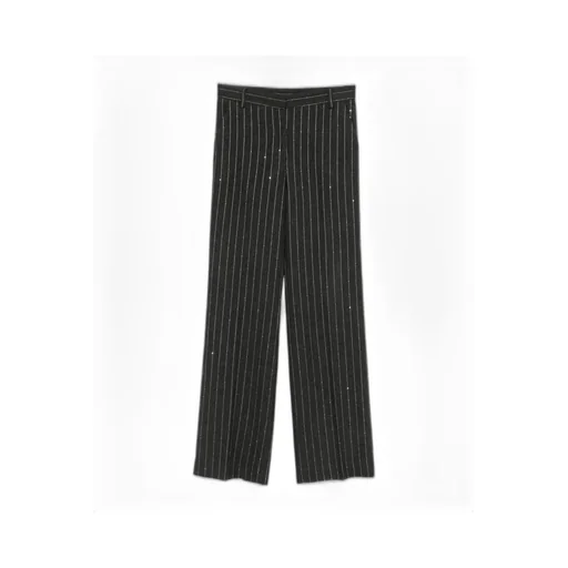 Pinstripe Casual Pants