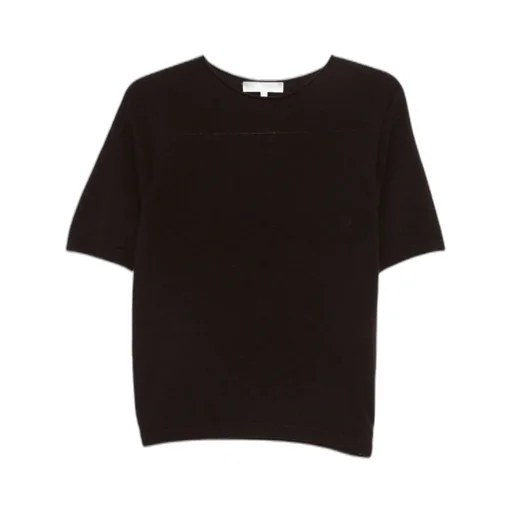 Short-Sleeved Knitted T-Shirt