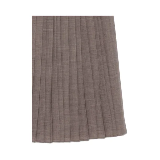 Pleated Midi Skirt