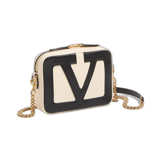 Valentino Viva Vlogo Signature Zip-Up Crossbody Bag