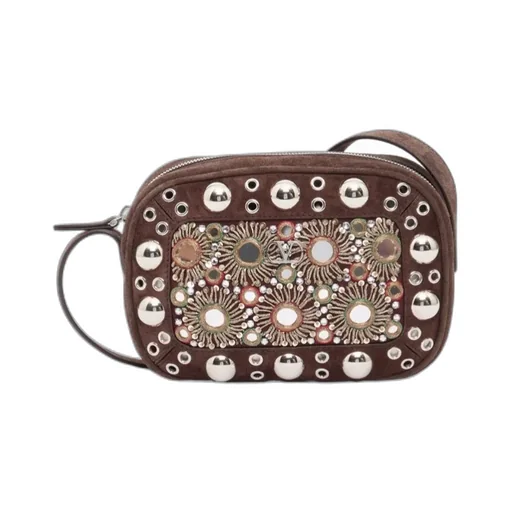 Valentino Vlogo Signature Zip-Up Shoulder Bag