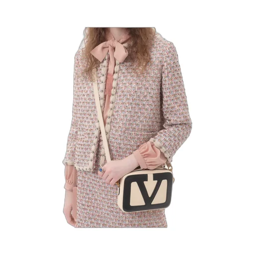 Valentino Viva Vlogo Signature Zip-Up Crossbody Bag