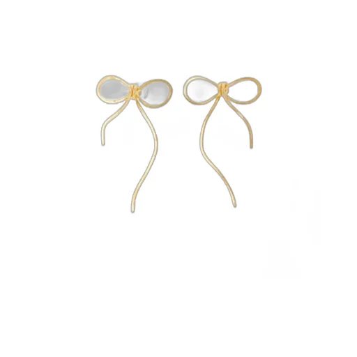 Marni Bow Plaque Earrings