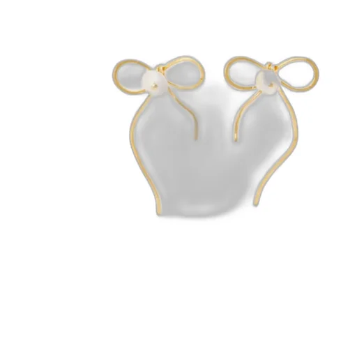Marni Bow Plaque Earrings