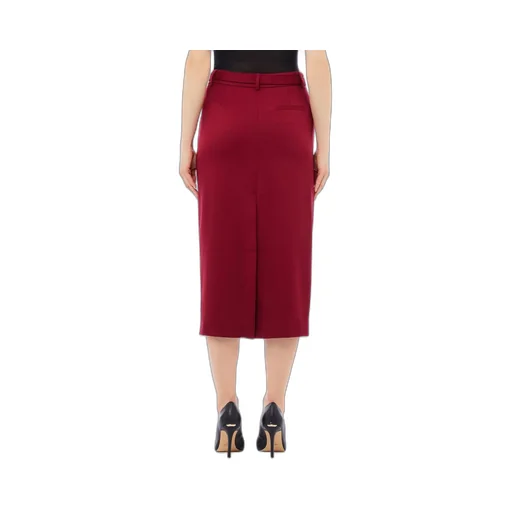 Belted Midi Skirt