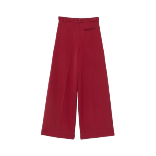 Belted Wide-Leg Casual Pants