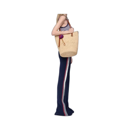 Woven Raffia Tote Bag