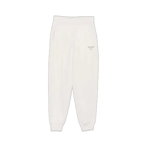 Balmain Kids Logo Printed Track Pants