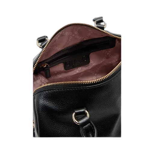 Liu Jo Logo Plaque Zip-Up Tote Bag