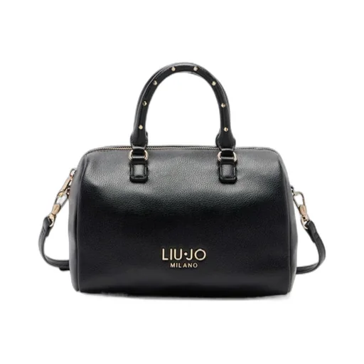 Liu Jo Logo Plaque Zip-Up Tote Bag