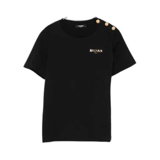Balmain Kids Short-Sleeved Crewneck T-Shirt