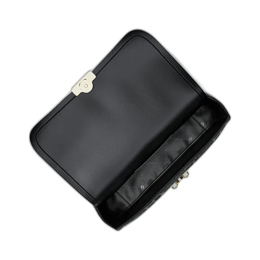 Snake-Print Chain Shoulder Bag