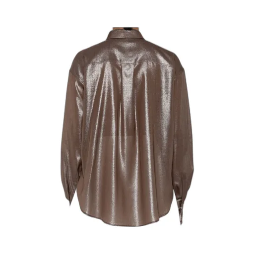 Metallic-Finish Shirt