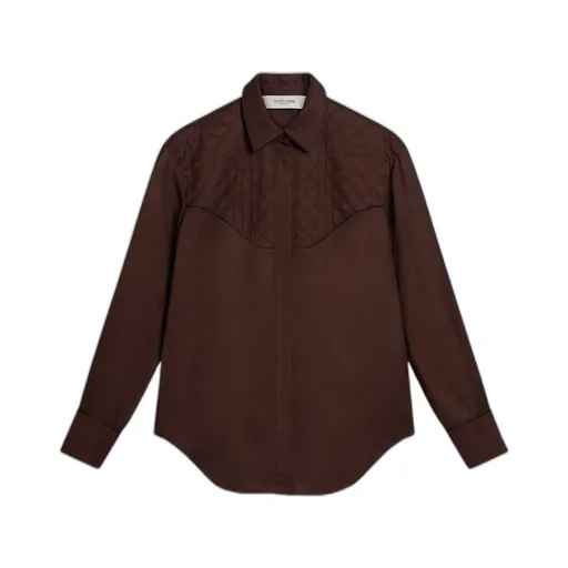 Golden Goose Deluxe Brand Long Sleeved Quilted Shirt