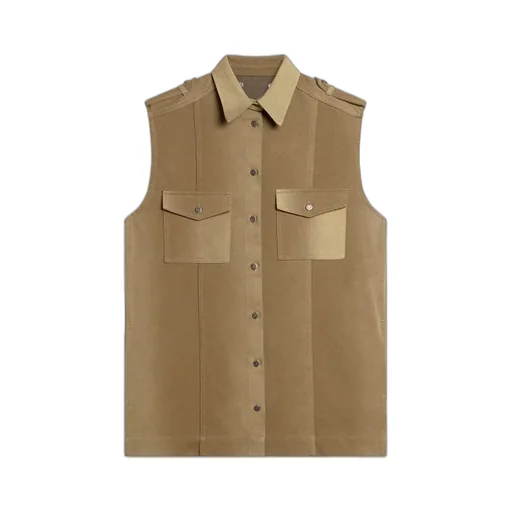 Button-Fastening Gilet