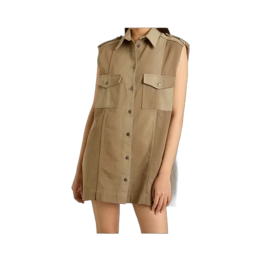 Button-Fastening Gilet
