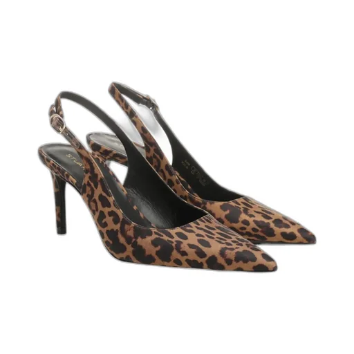Leopard Print Slingbacks