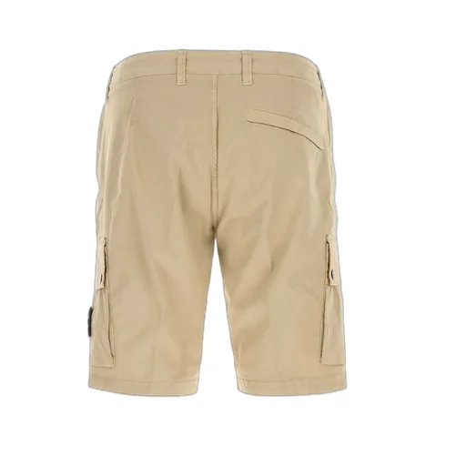Stretch-Cotton Cargo Shorts