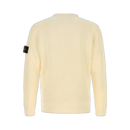 Ribbed Crew-Neck Sweater