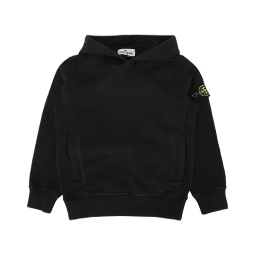 Stone Island Junior Logo Patch Hoodie
