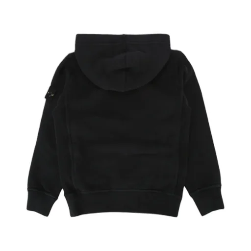 Stone Island Junior Logo Patch Hoodie